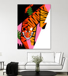 Tiger by 2BROS Creative on GIANT ART - white digital drawing