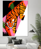 Tiger by 2BROS Creative on GIANT ART - white digital drawing