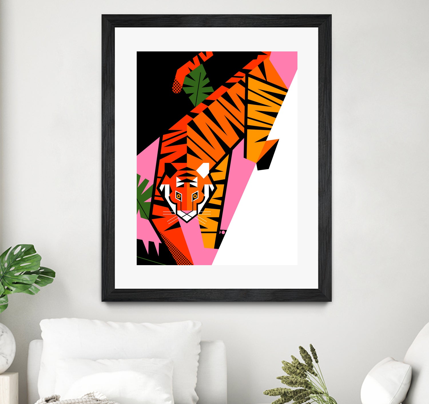 Tiger by 2BROS Creative on GIANT ART - white digital drawing