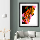 Tiger by 2BROS Creative on GIANT ART - white digital drawing