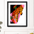 Tiger by 2BROS Creative on GIANT ART - white digital drawing