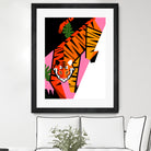 Tiger by 2BROS Creative on GIANT ART - white digital drawing