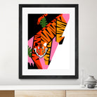 Tiger by 2BROS Creative on GIANT ART - white digital drawing