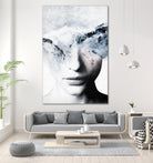 BLUE WAVES by Menelaos Trompoukis on GIANT ART - blue digital painting