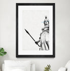 Athena the goddess of wisdom by Menelaos Trompoukis on GIANT ART - gray digital painting