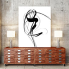 Free hand #121BW by Imre Tóth on GIANT ART - white digital painting