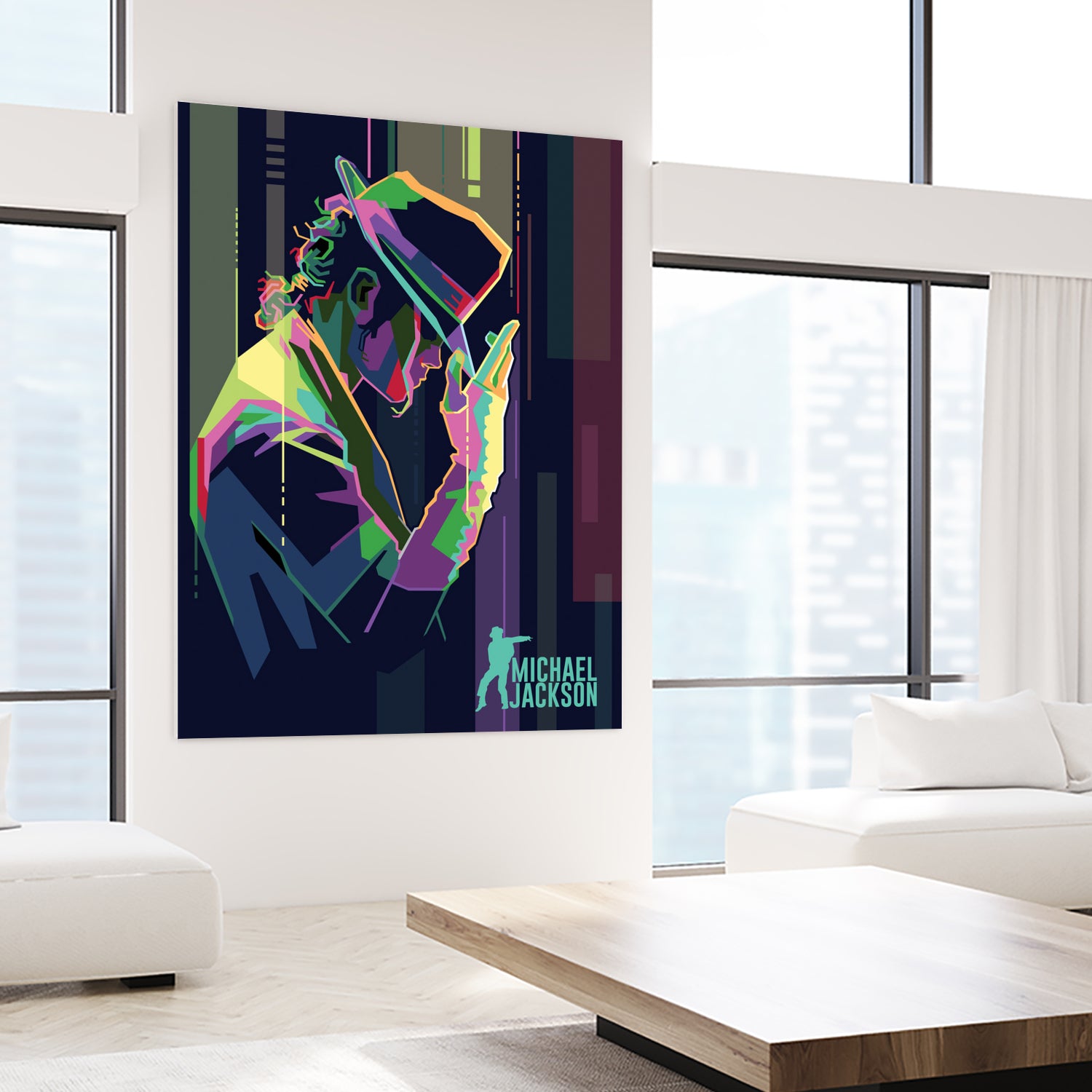 Michael Jackson by Mohamad Helmi on GIANT ART - black photo illustration