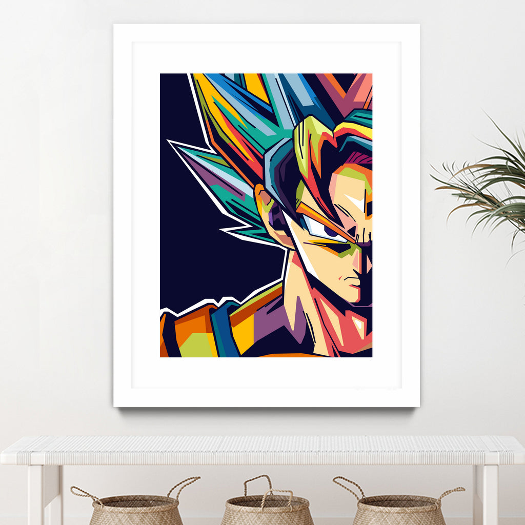 Dragonball Super by Ardi Arumansah on GIANT ART - pink vector illustration