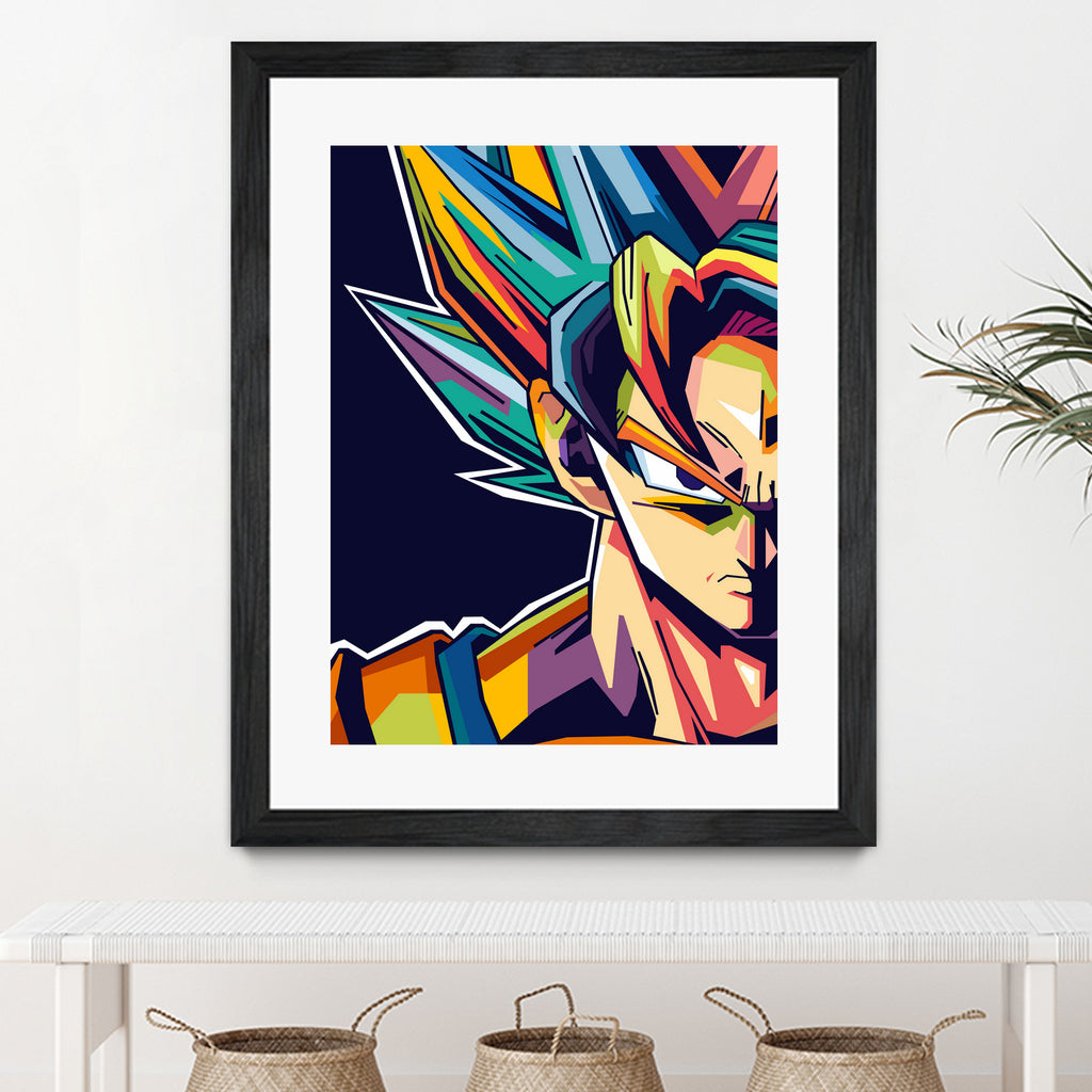 Dragonball Super by Ardi Arumansah on GIANT ART - pink vector illustration