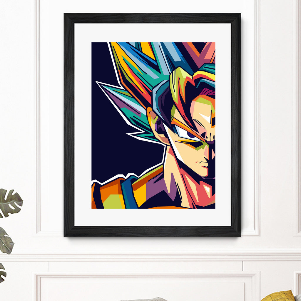 Dragonball Super by Ardi Arumansah on GIANT ART - pink vector illustration