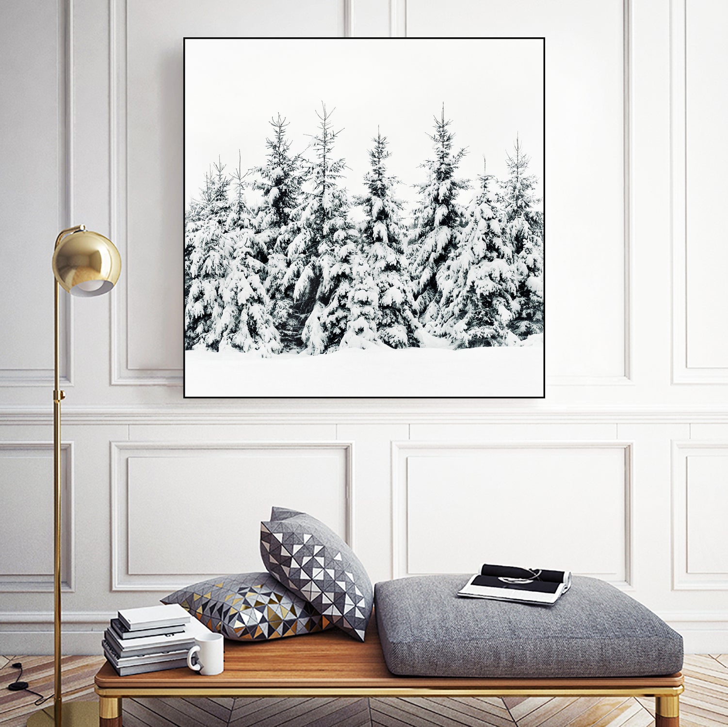 Snow Porn by Oliver Brömme on GIANT ART - white photo manipulation