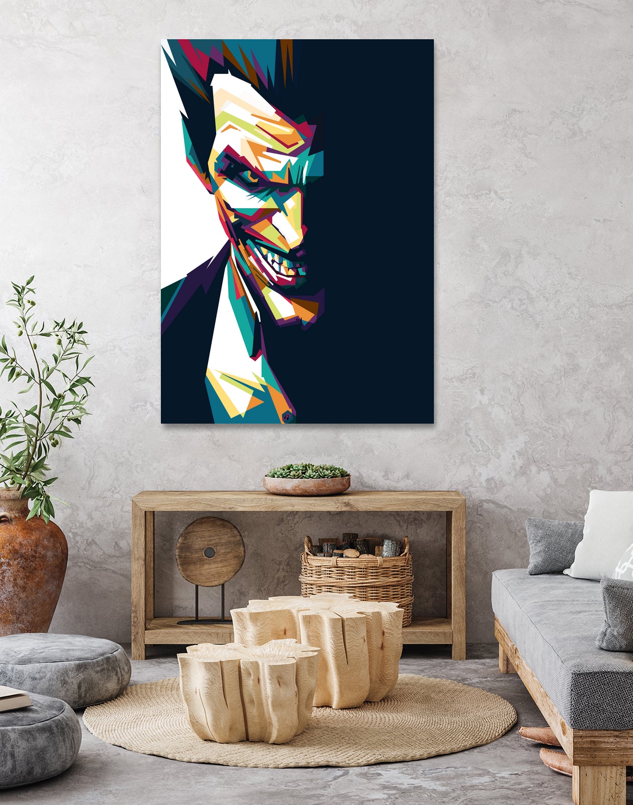 Joker by yahya agustiono on GIANT ART - white photo illustration