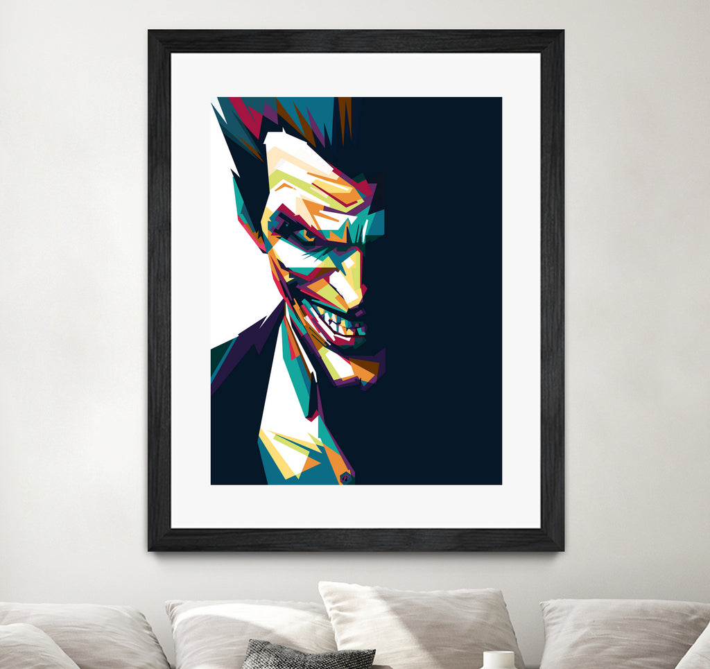 Joker by yahya agustiono on GIANT ART - white photo illustration