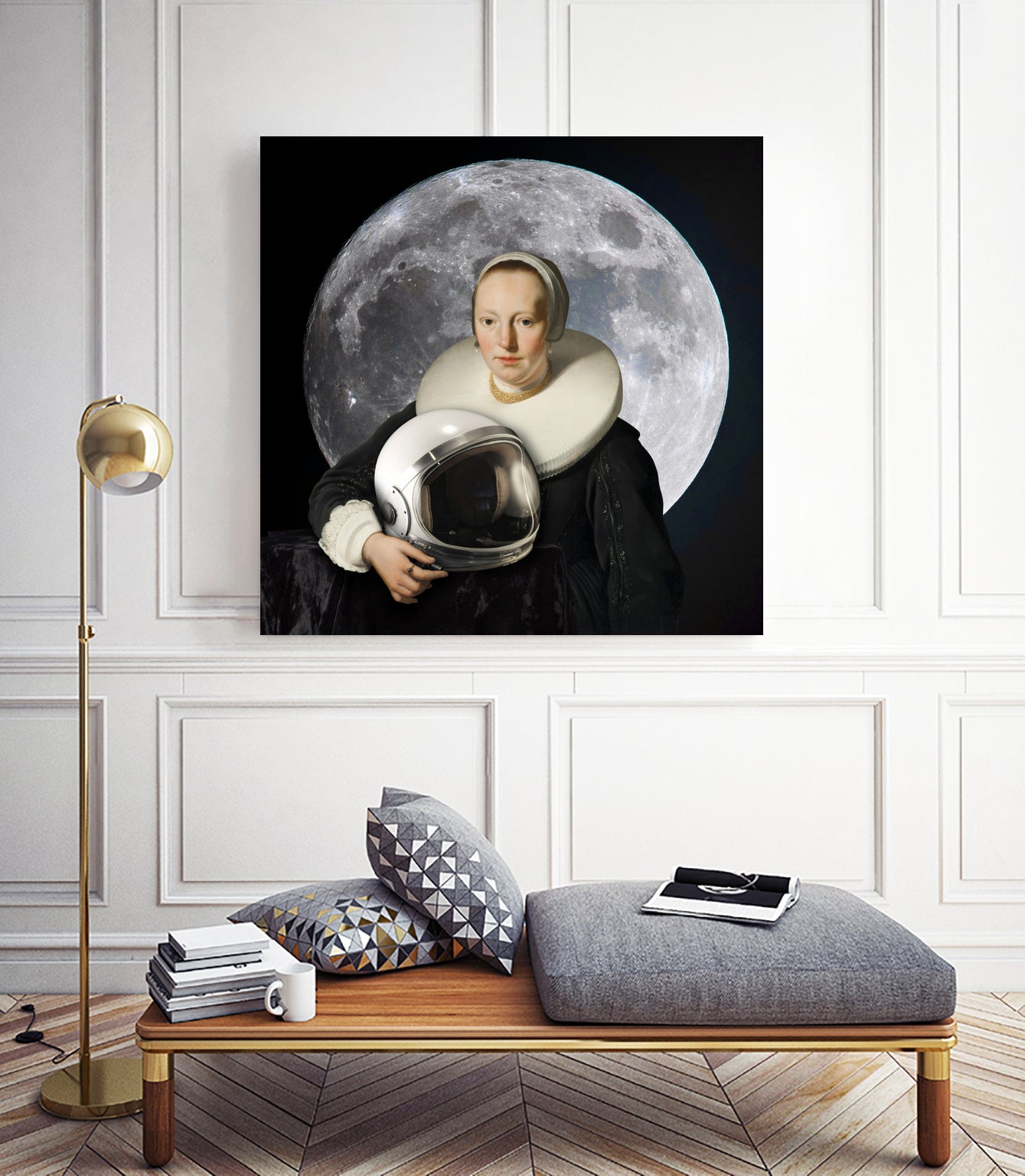 Astronaut by José Luis Guerrero on GIANT ART - black photo manipulation