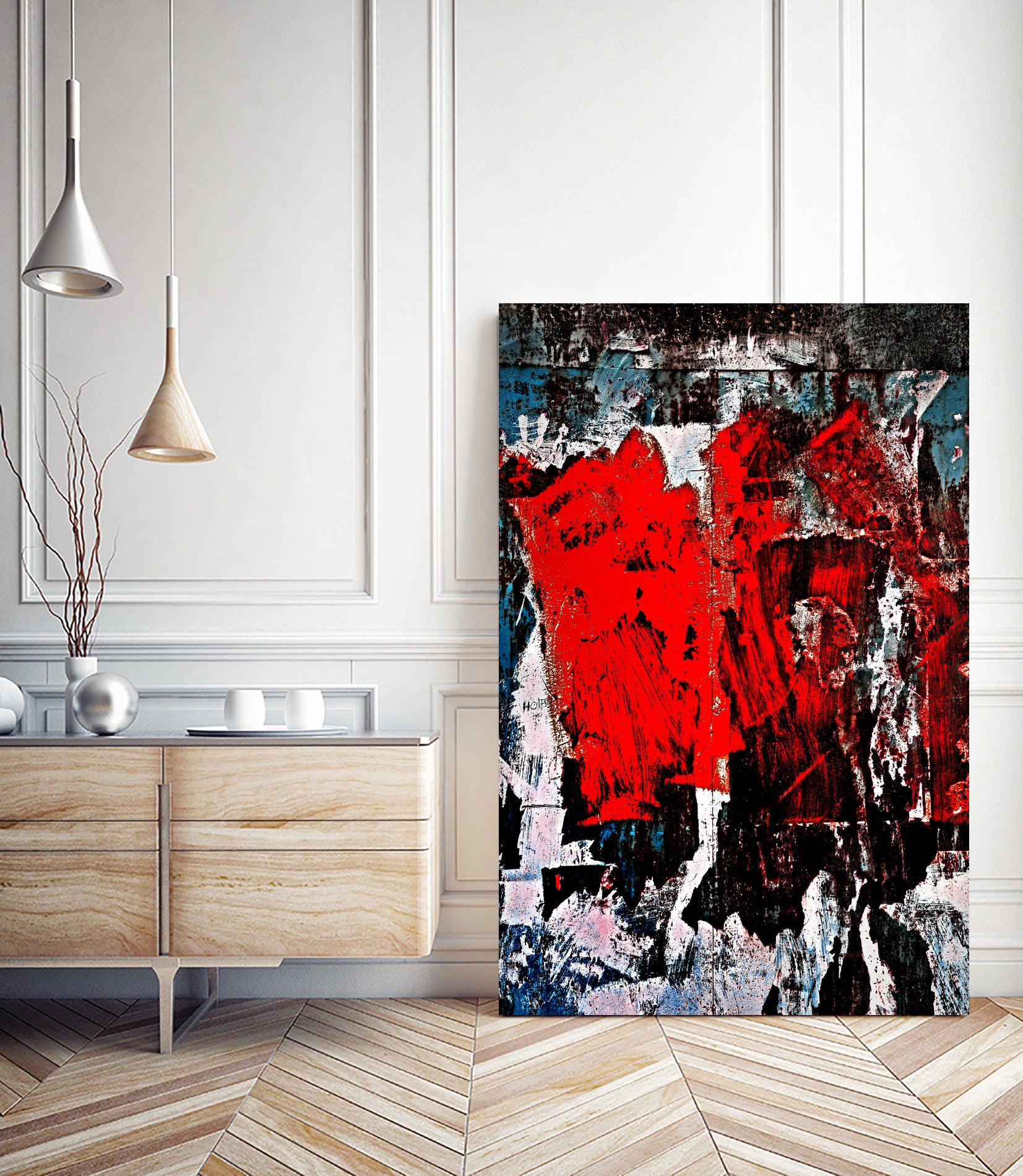 Street Art#40 by Alejandro (Sandro) Oramas on GIANT ART - red digital painting