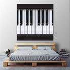 Piano by Rob Snow on GIANT ART - black vector illustration