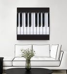 Piano by Rob Snow on GIANT ART - black vector illustration