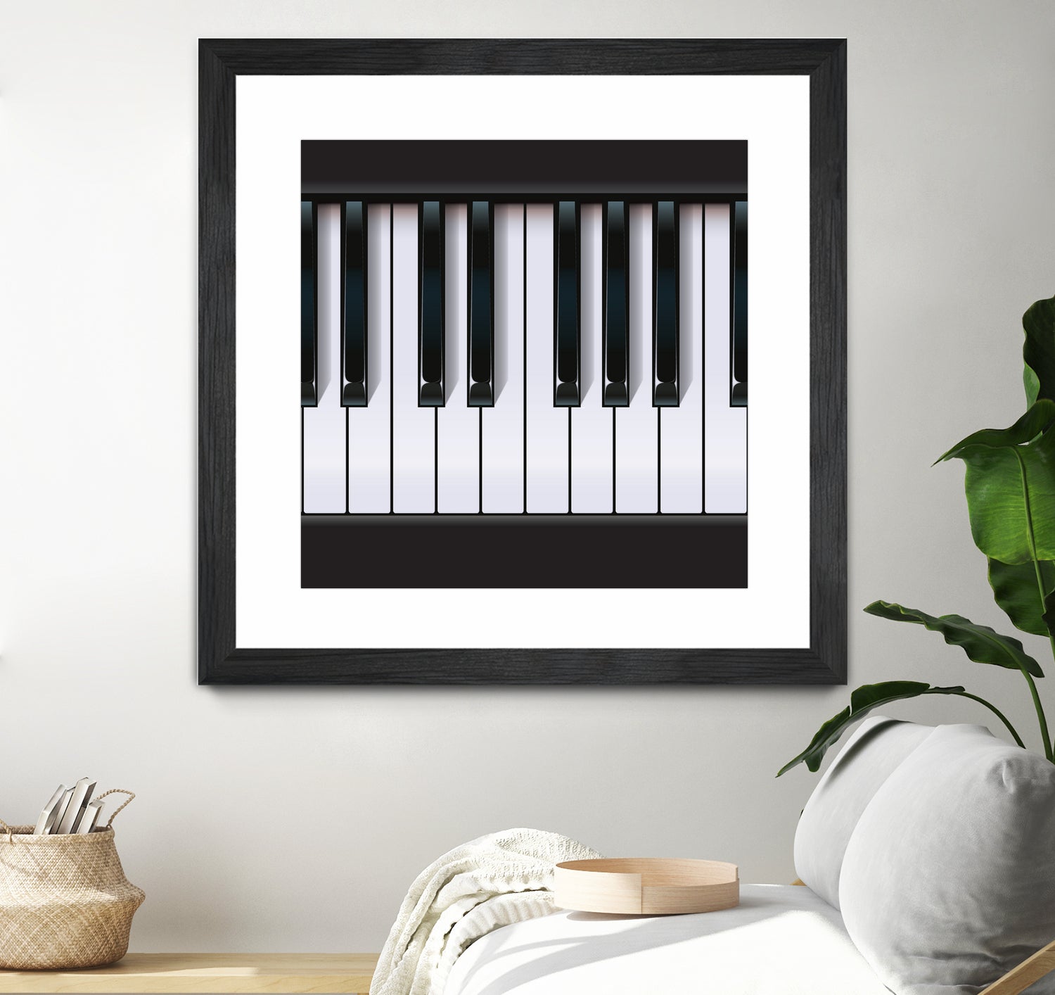 Piano by Rob Snow on GIANT ART - black vector illustration