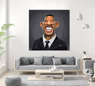 Will Smith by Rob Snow on GIANT ART - black digital painting