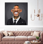 Will Smith by Rob Snow on GIANT ART - black digital painting