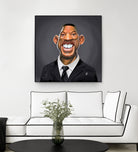 Will Smith by Rob Snow on GIANT ART - black digital painting