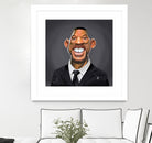 Will Smith by Rob Snow on GIANT ART - black digital painting