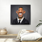 Will Smith by Rob Snow on GIANT ART - black digital painting