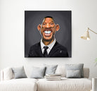 Will Smith by Rob Snow on GIANT ART - black digital painting