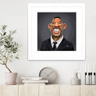 Will Smith by Rob Snow on GIANT ART - black digital painting