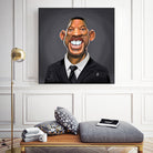 Will Smith by Rob Snow on GIANT ART - black digital painting