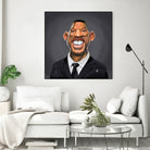 Will Smith by Rob Snow on GIANT ART - black digital painting