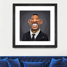 Will Smith by Rob Snow on GIANT ART - black digital painting