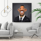 Will Smith by Rob Snow on GIANT ART - black digital painting