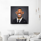 Will Smith by Rob Snow on GIANT ART - black digital painting