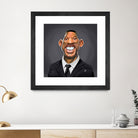 Will Smith by Rob Snow on GIANT ART - black digital painting