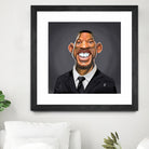 Will Smith by Rob Snow on GIANT ART - black digital painting