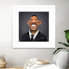 Will Smith by Rob Snow on GIANT ART - black digital painting