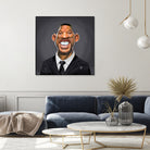 Will Smith by Rob Snow on GIANT ART - black digital painting