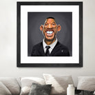 Will Smith by Rob Snow on GIANT ART - black digital painting