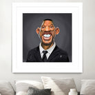 Will Smith by Rob Snow on GIANT ART - black digital painting