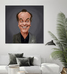 Jack Nicholson by Rob Snow on GIANT ART - brown digital painting