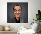 Jack Nicholson by Rob Snow on GIANT ART - brown digital painting