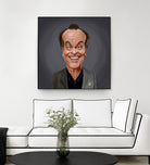 Jack Nicholson by Rob Snow on GIANT ART - brown digital painting