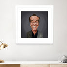 Jack Nicholson by Rob Snow on GIANT ART - brown digital painting