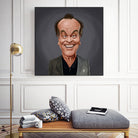 Jack Nicholson by Rob Snow on GIANT ART - brown digital painting