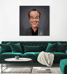 Jack Nicholson by Rob Snow on GIANT ART - brown digital painting