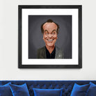 Jack Nicholson by Rob Snow on GIANT ART - brown digital painting