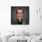 Jack Nicholson by Rob Snow on GIANT ART - brown digital painting