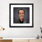 Jack Nicholson by Rob Snow on GIANT ART - brown digital painting