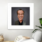 Jack Nicholson by Rob Snow on GIANT ART - brown digital painting